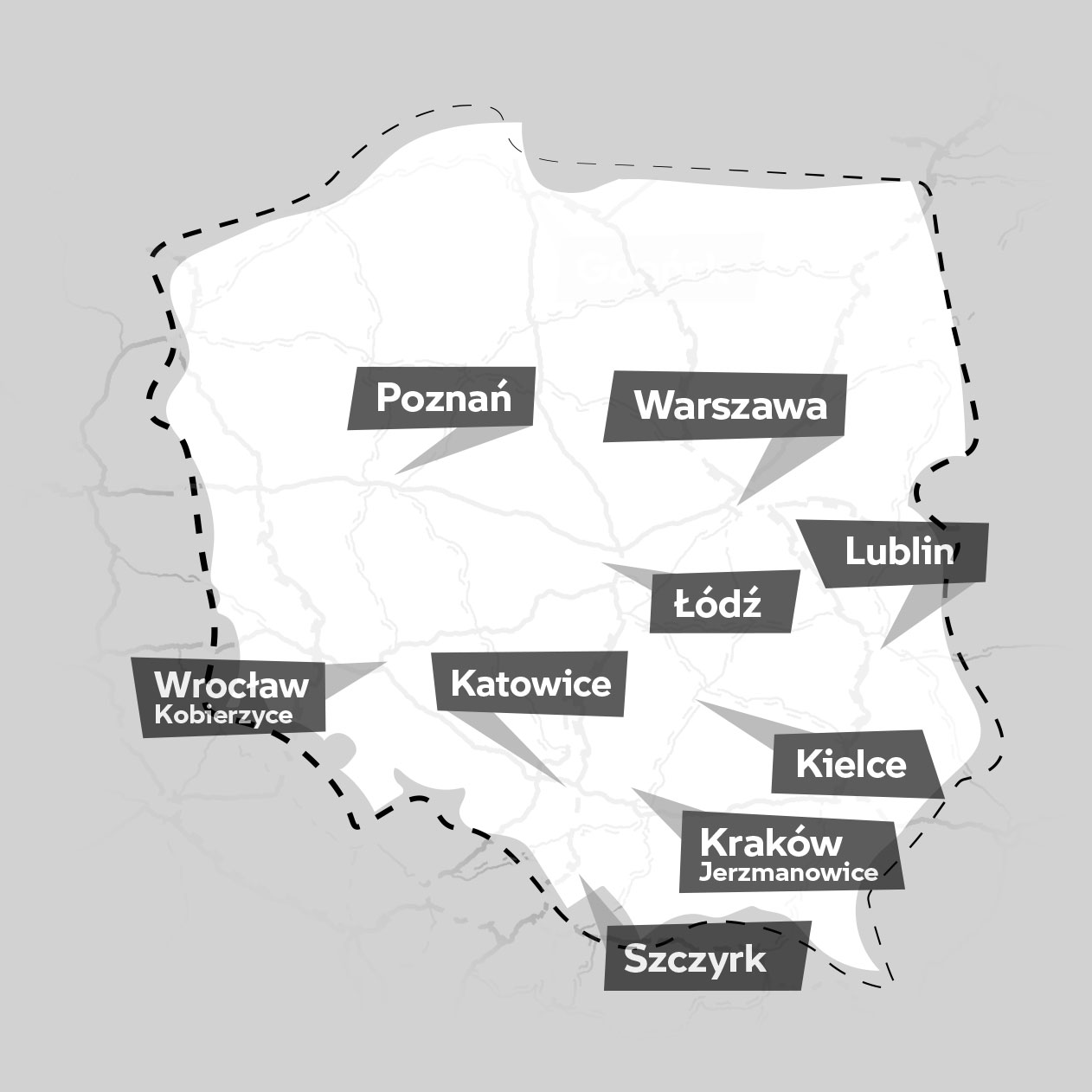 Mapa lokalizacji BMW Motorrad RoadShow